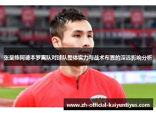张呈栋阿德本罗离队对球队整体实力与战术布置的深远影响分析 张呈栋阿德本罗离队对球队整体实力与战术布置的深远影响分析